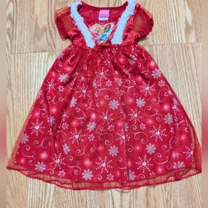 Disney Princess Red Holiday nightgown 18 Months